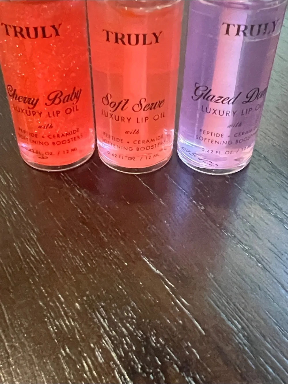 TRULY Lip Oil Set of 3 NEW